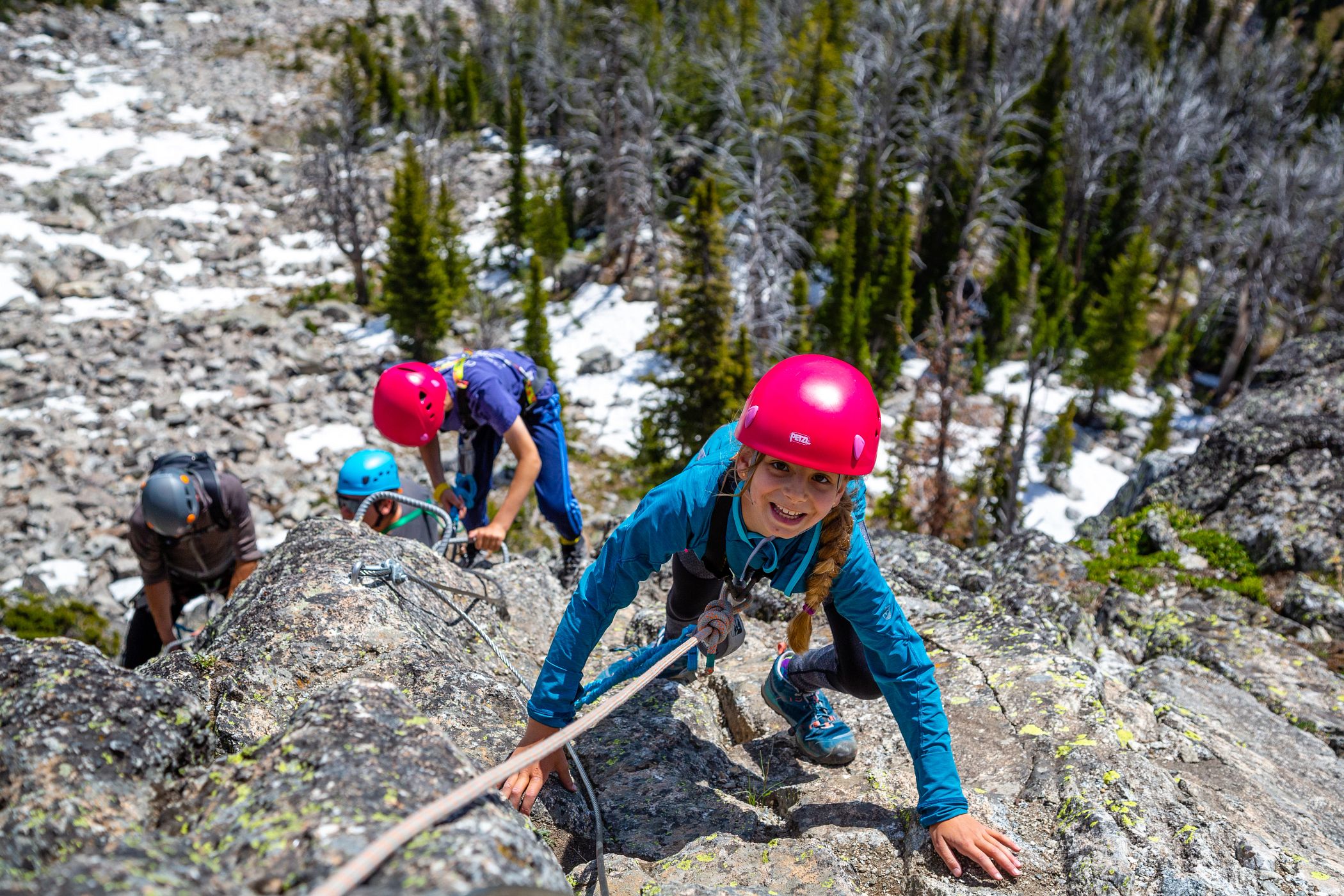 Family Via Ferrata.