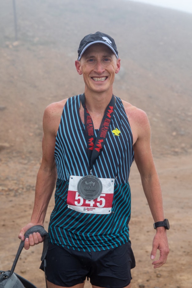Men's division winner Tyler McCandless.
