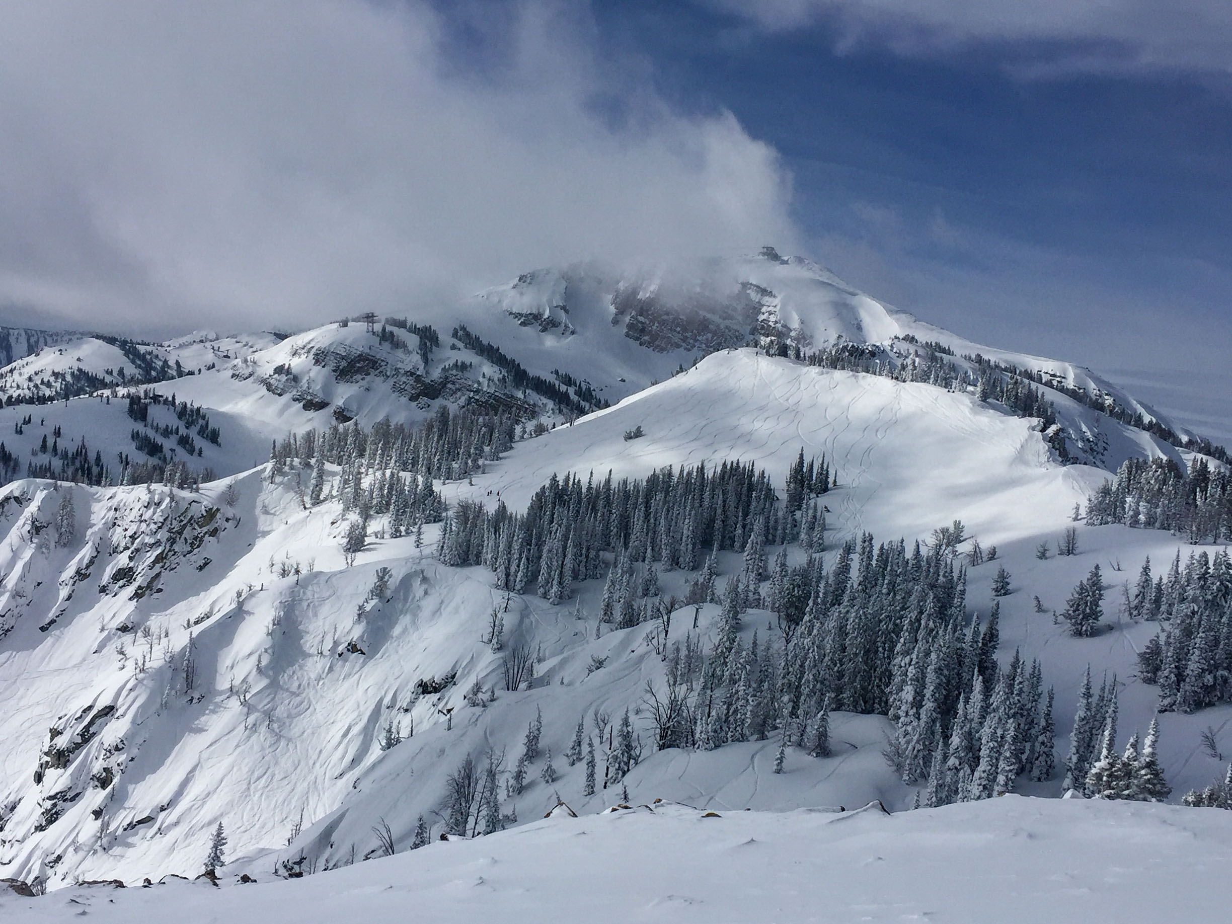 Jackson Hole in the winter