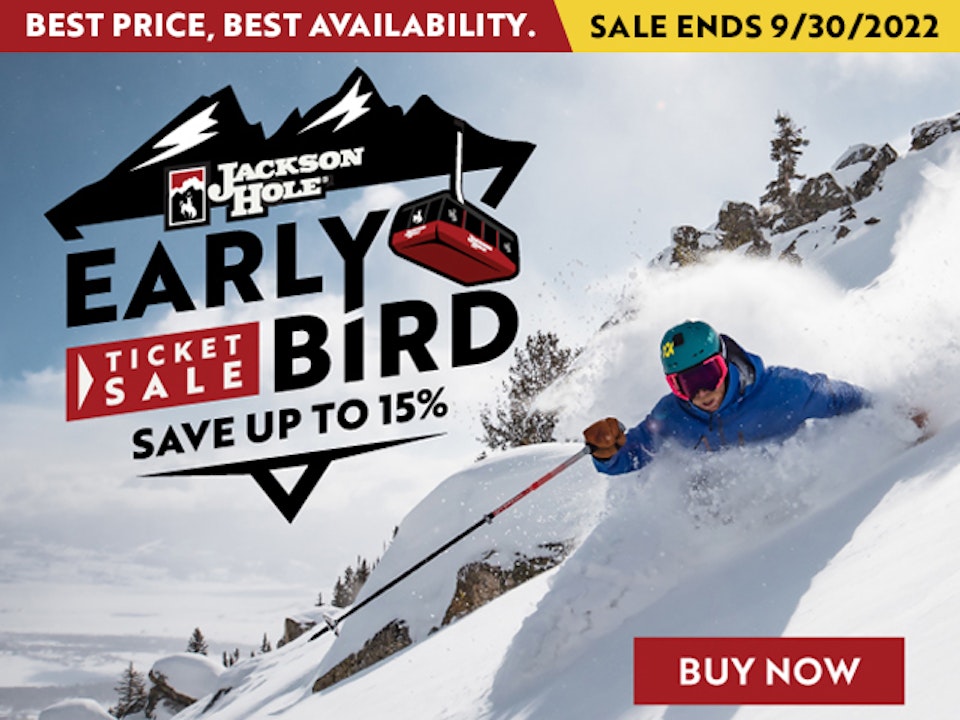 Early Bird Ticket Sale ending 9/30/22