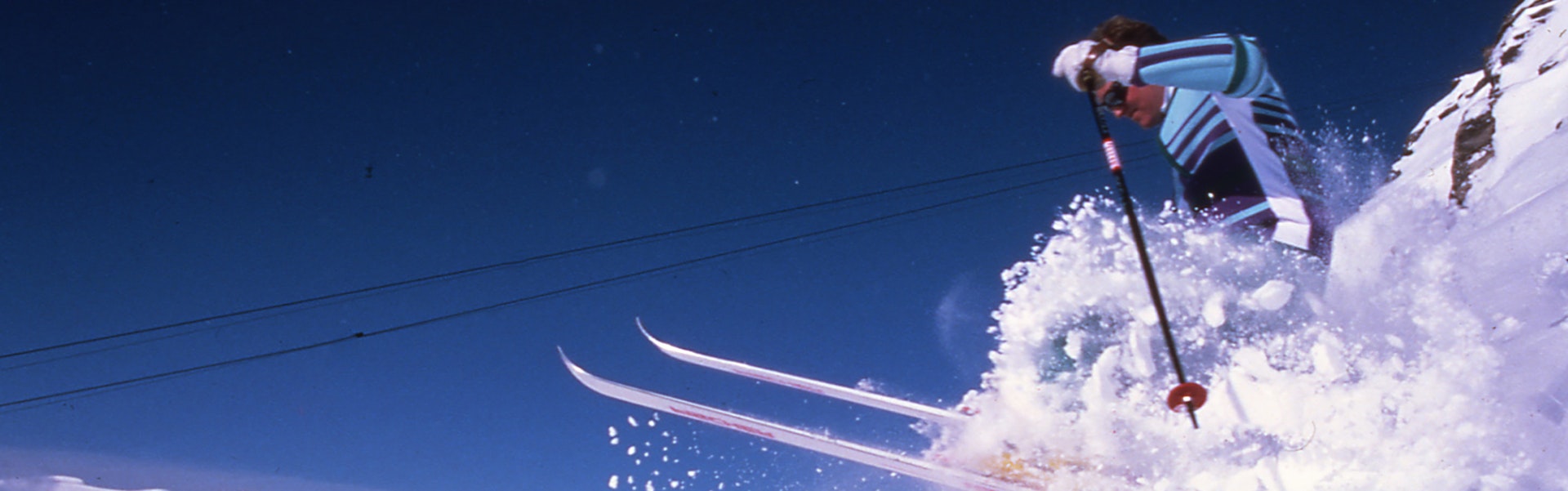 vintage skiing photo