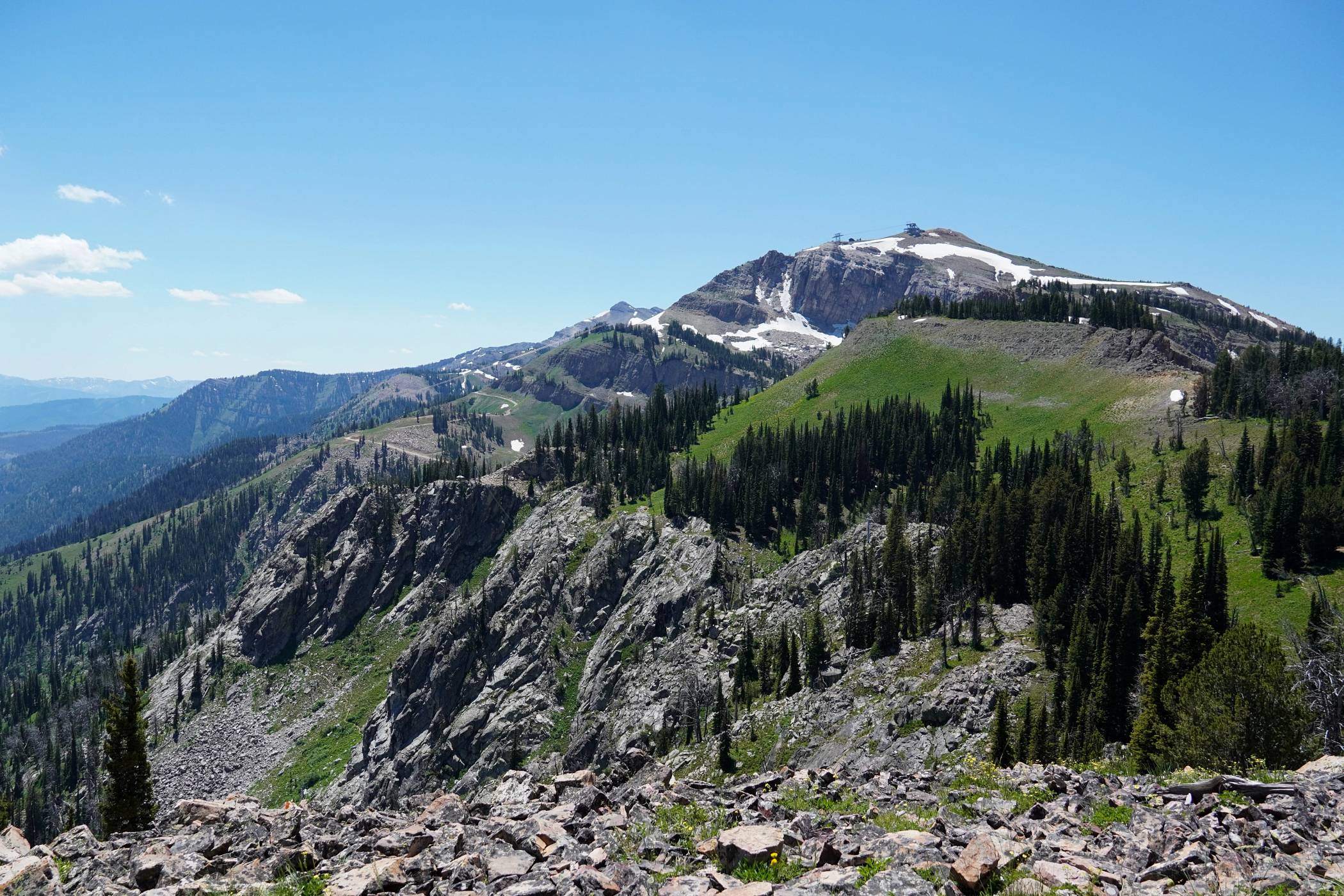 View from the top of Holey Moley