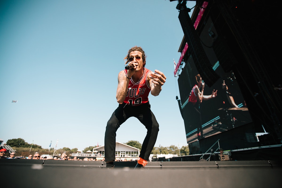 The Revivalists performing