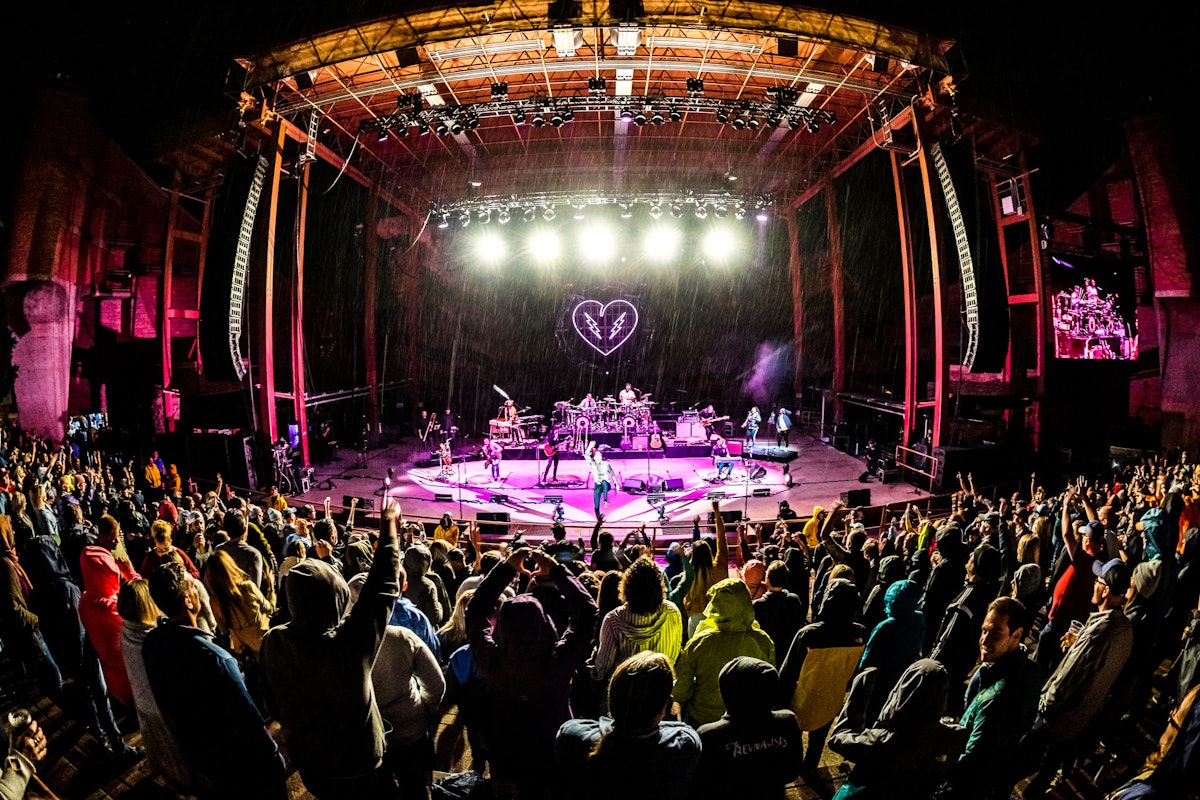 The Revivalists performing