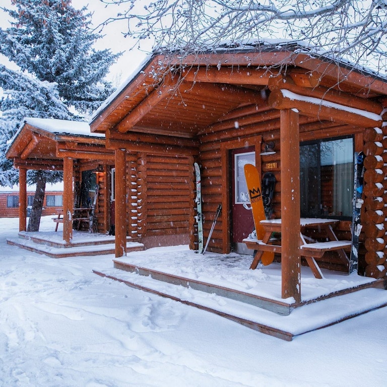 Town Square Inns winter cabin