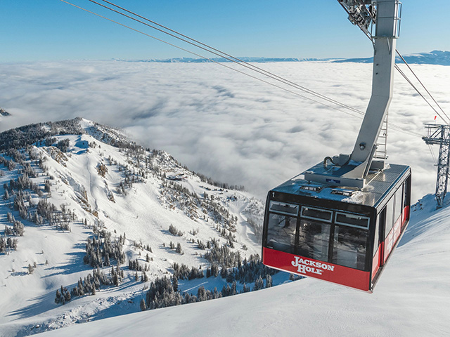 The Aerial Tram during an inversion