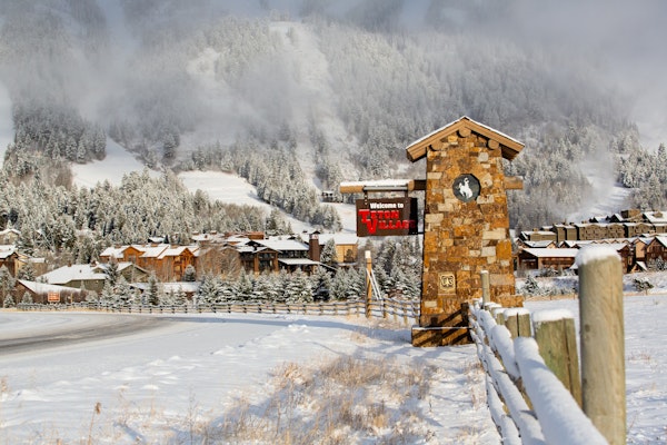 Teton Village Sign