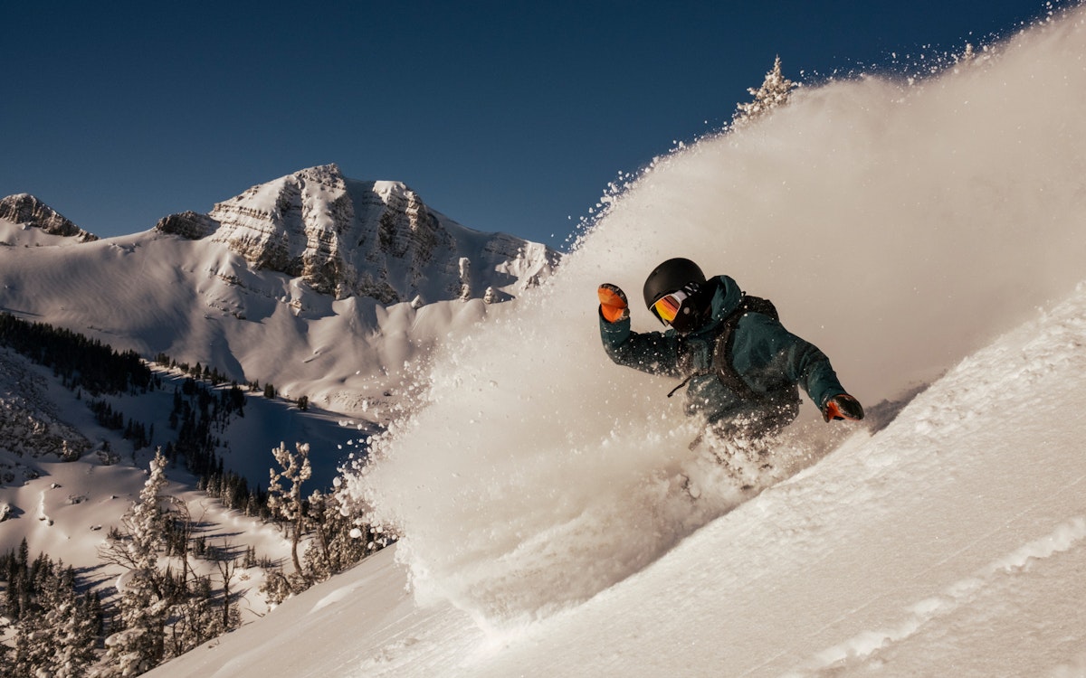 Ideal conditions at Jackson Hole