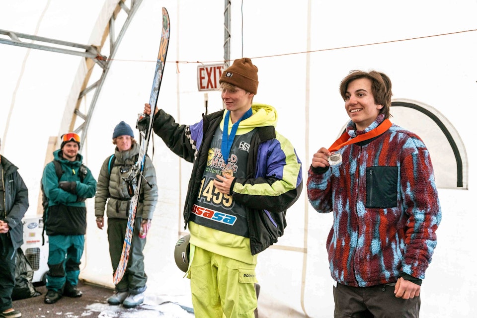 USASA competitors receiving medals