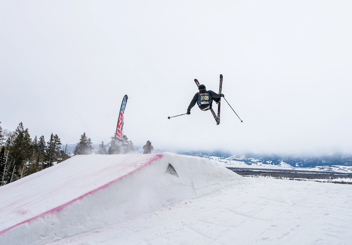 USASA competitor doing trick off a jump