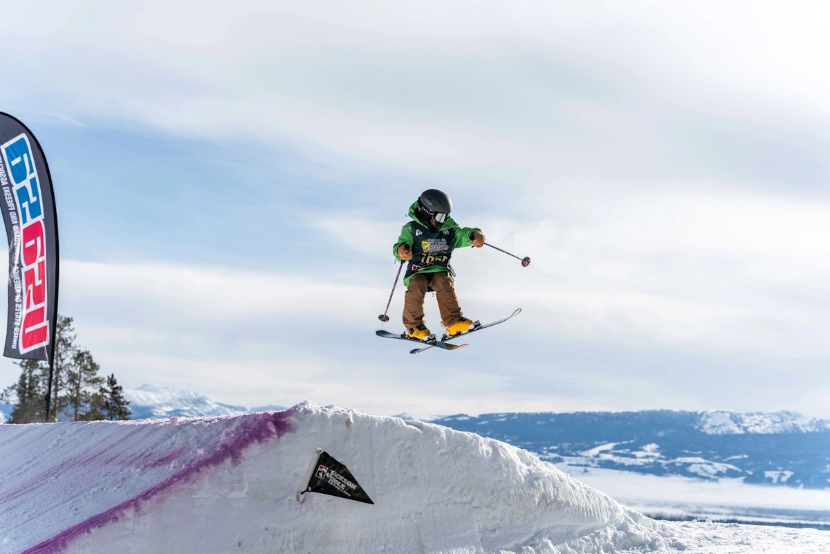 USASA competitor doing trick off a jump