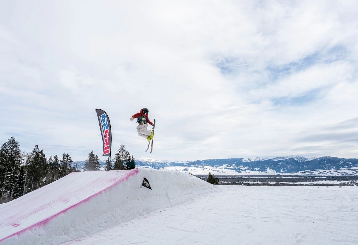USASA competitor doing trick off a jump