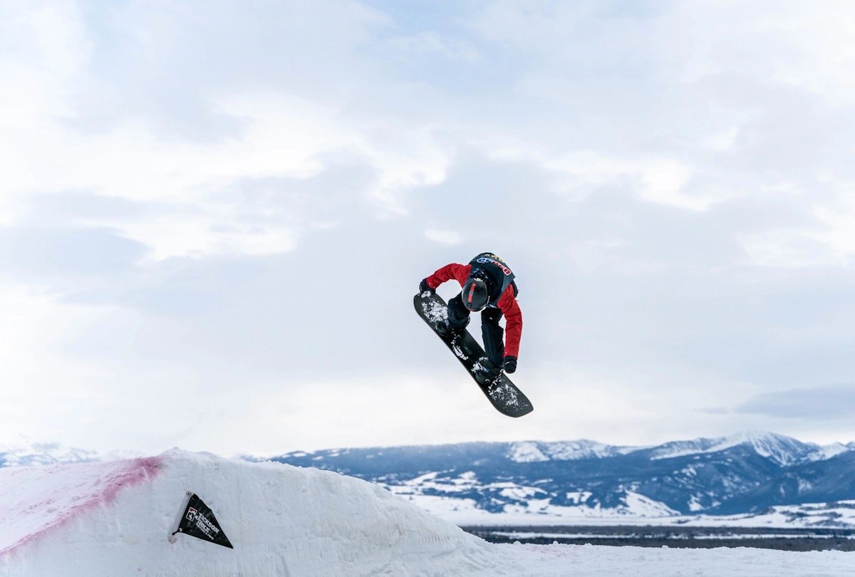 USASA competitor doing trick off a jump