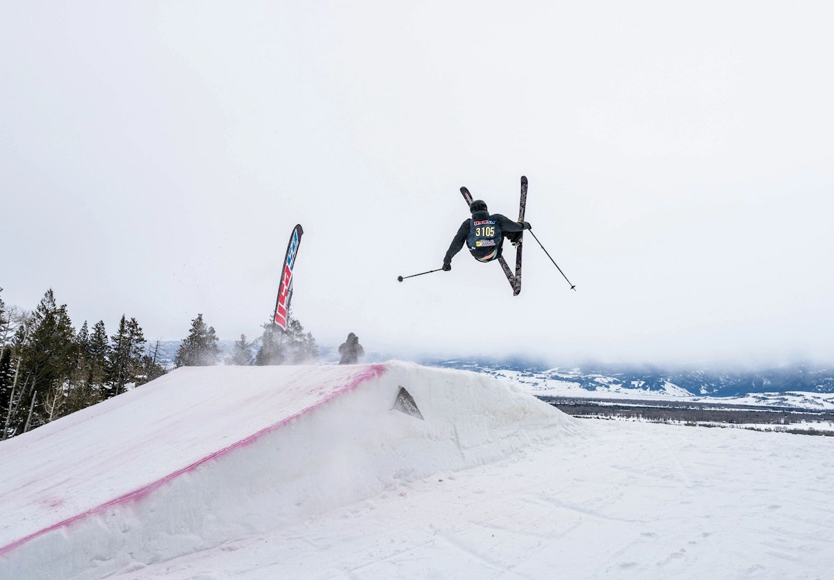 USASA competitor doing trick off a jump