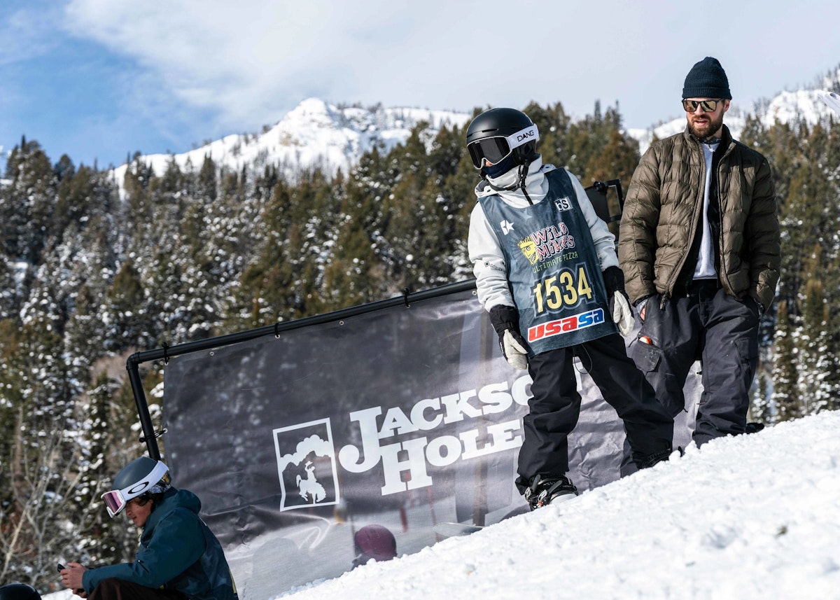 USASA competitor about to drop in