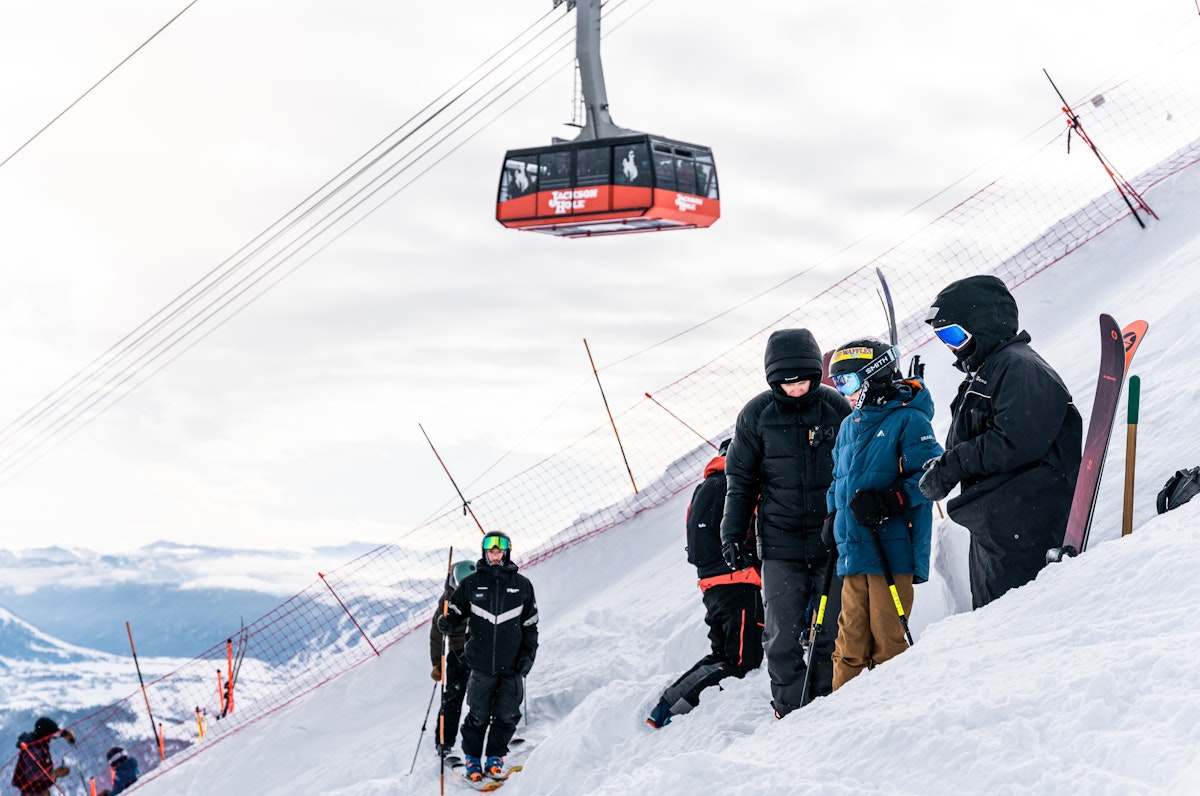 Getting ready to drop in