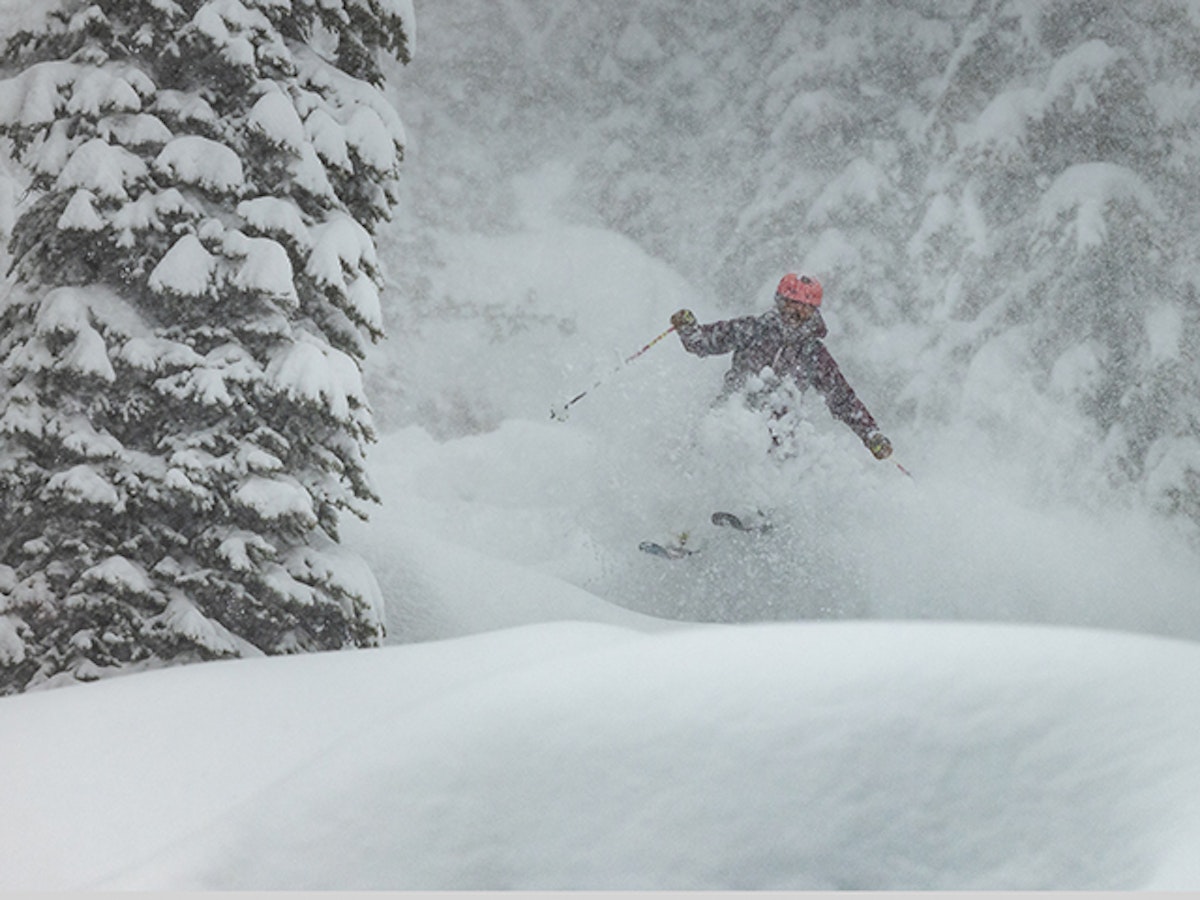 Dancing through powder