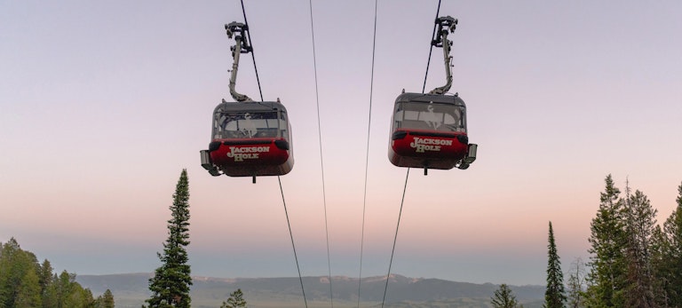 Evening gondola ride