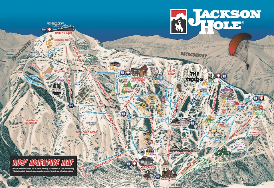 kids adventure map