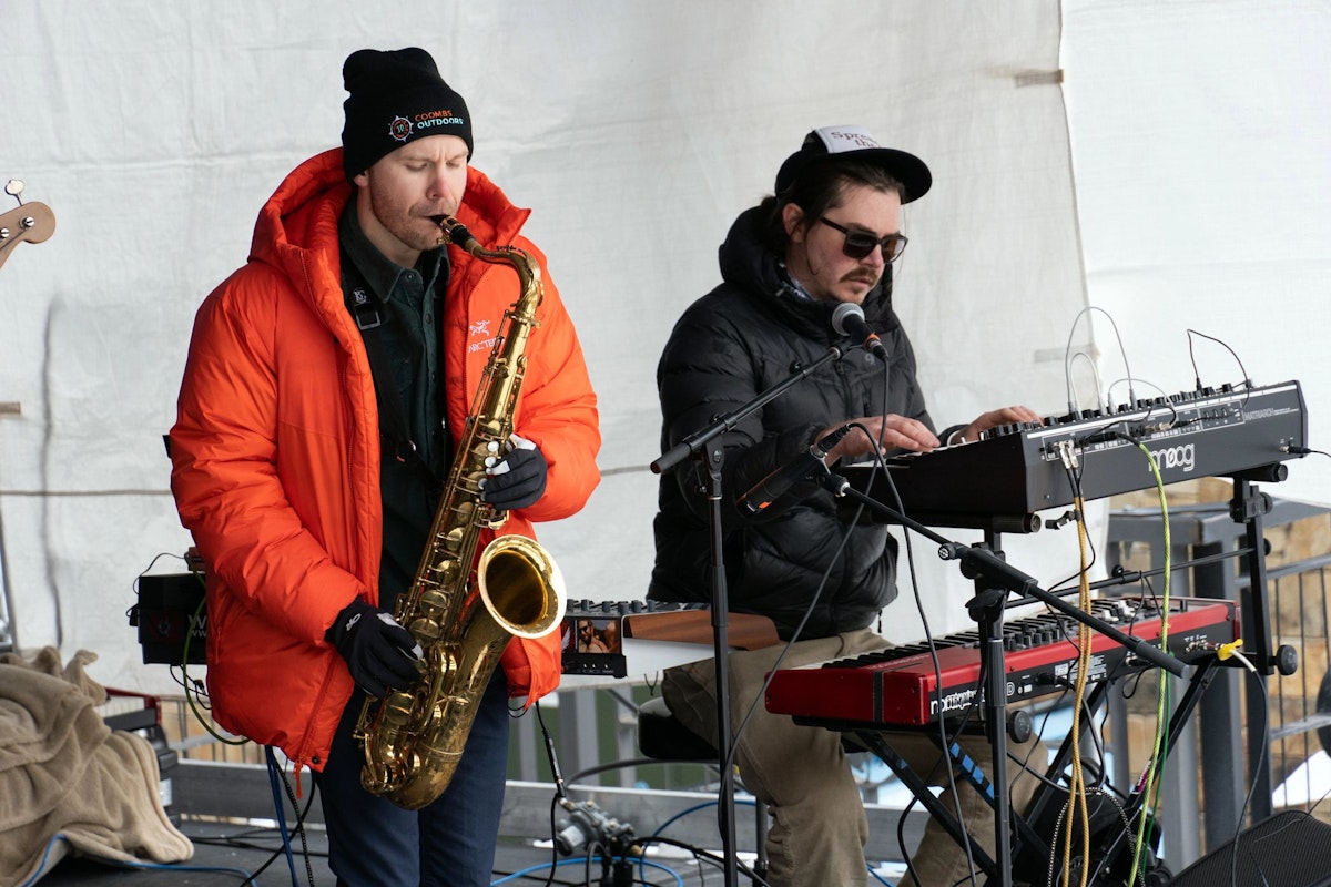 performing at Road to Rendezvous