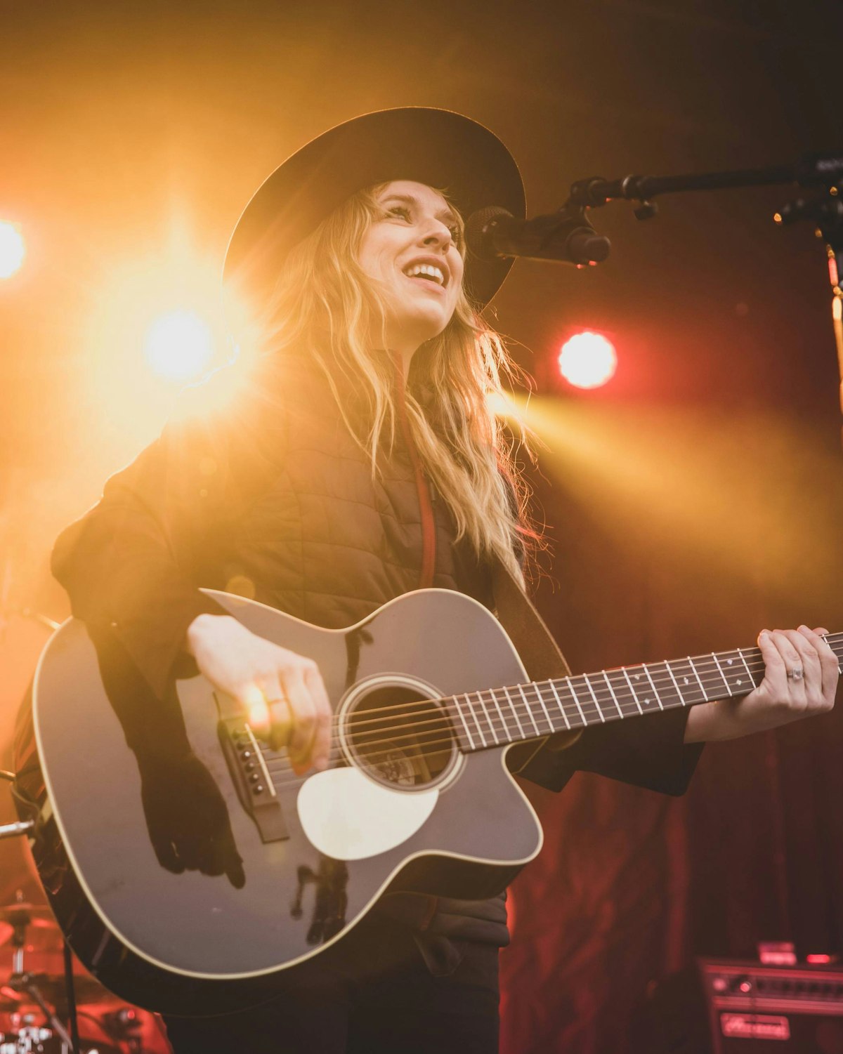 ZZ Ward performing at Rendezvous Spring Festival