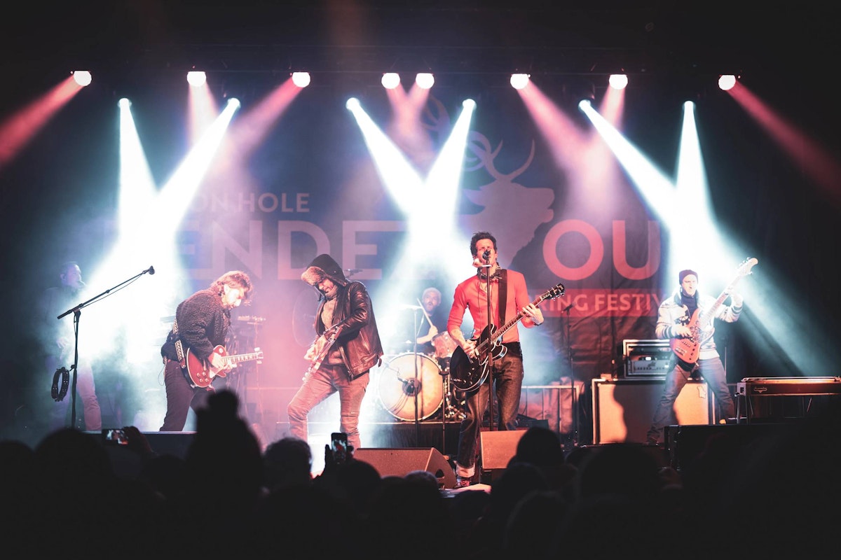 The Revivalists performing at Rendezvous Spring Festival