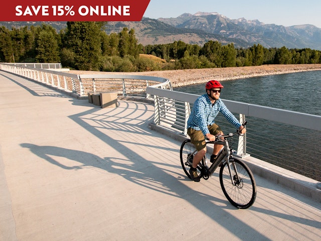 Save 15% on bike rentals online