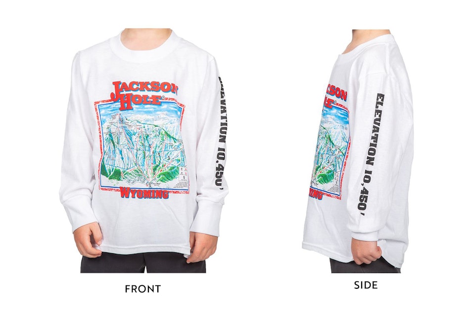 Trail Map Long Sleeve Shirt (Youth)