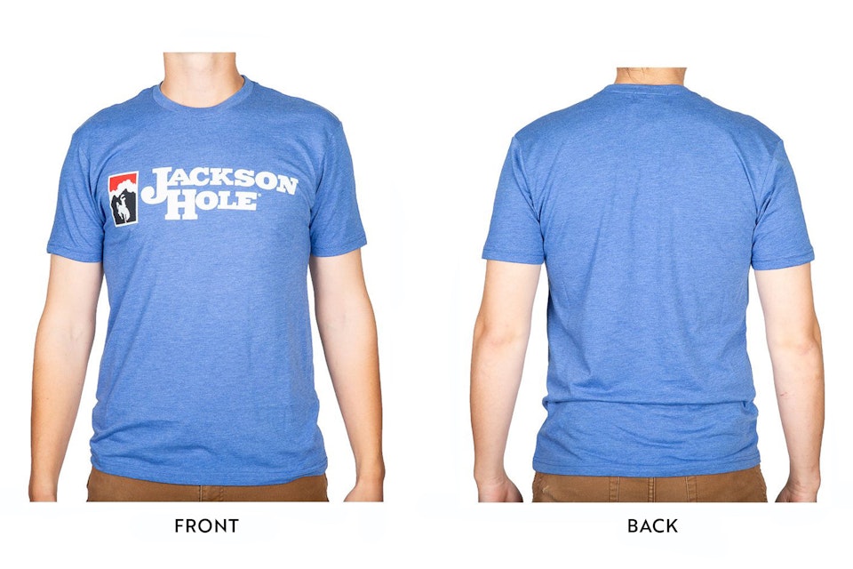 Royal Jackson Hole Logo Tri-Blend T-Shirt