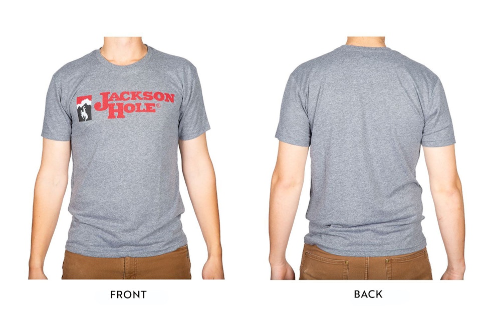 Jackson Hole Logo Tri-Blend T-Shirt