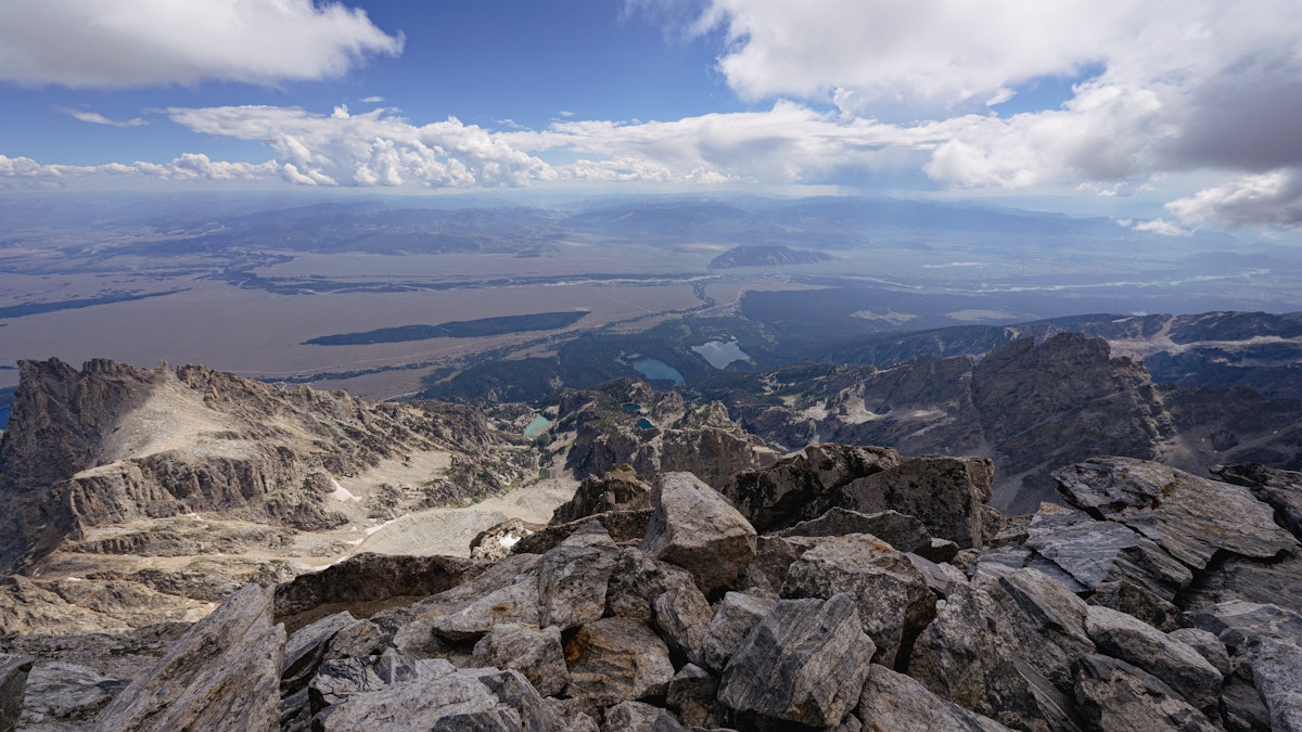 Summit views looking east