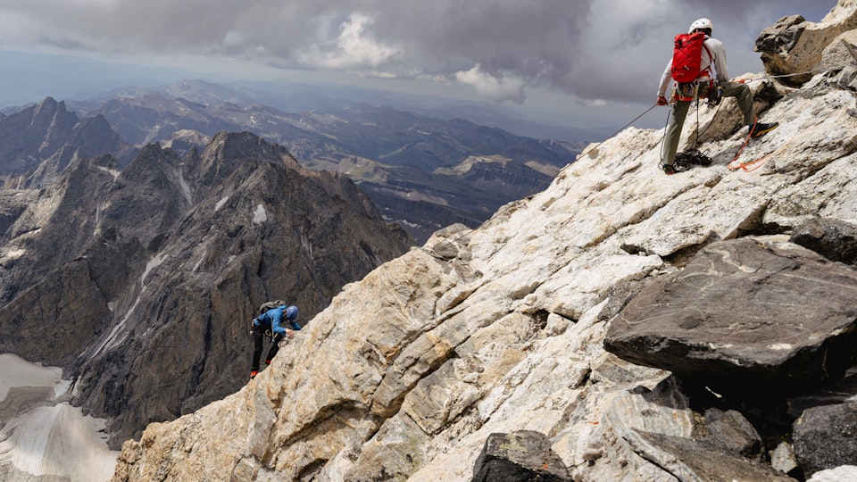 Climbing the Grand Teton