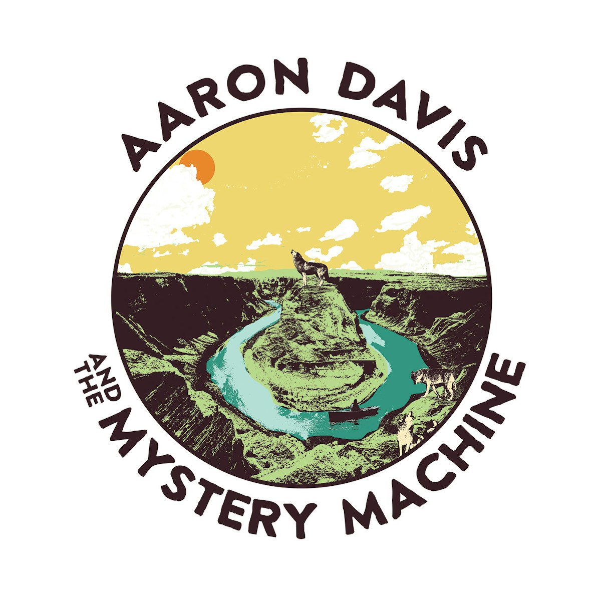 Aaron Davis and the Mystery Machine logo