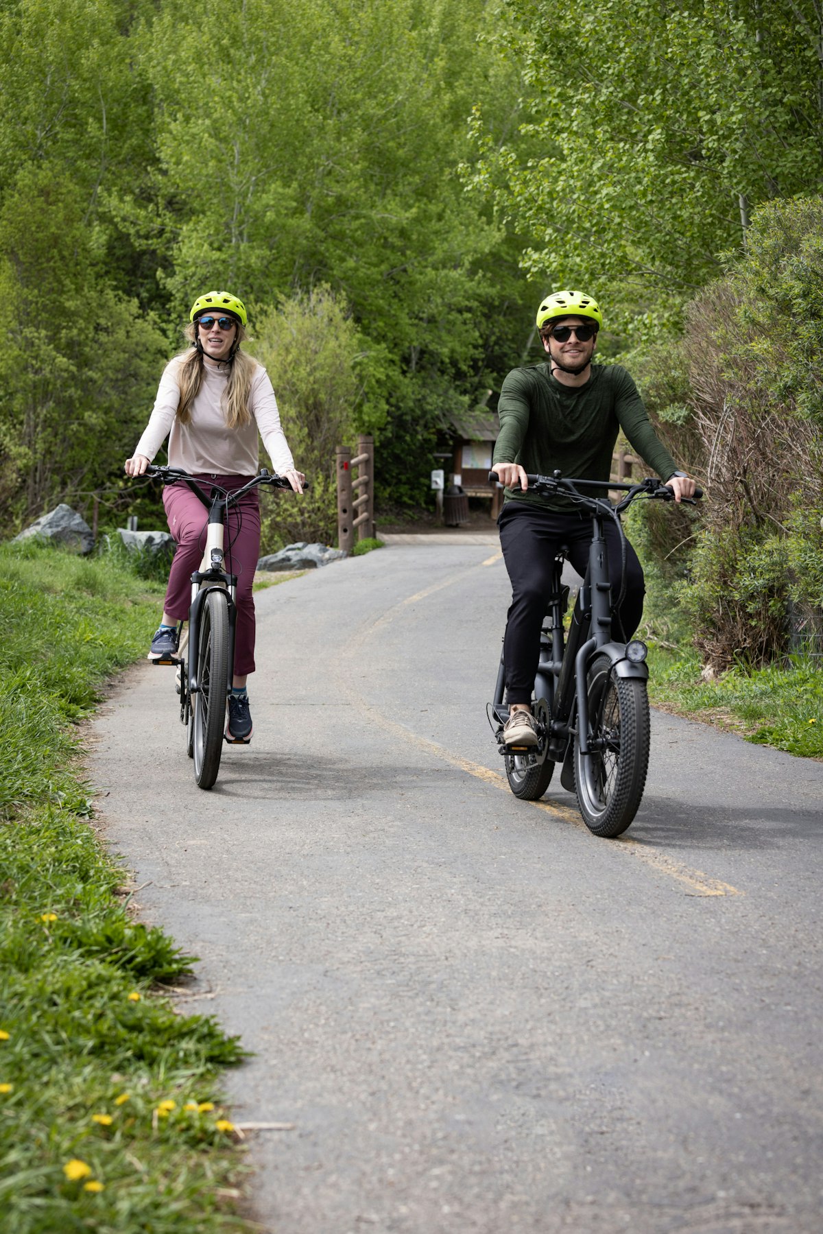 Pathway biking