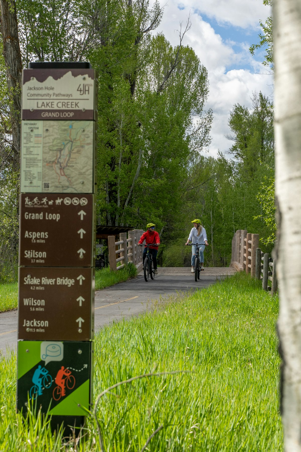 Pathway biking