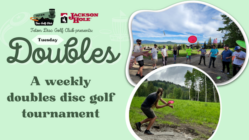 Tuesday Doubles Disc Golf poster