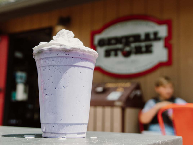 milkshake at the General Store