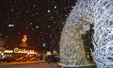 Town Square Jackson Hole Winter