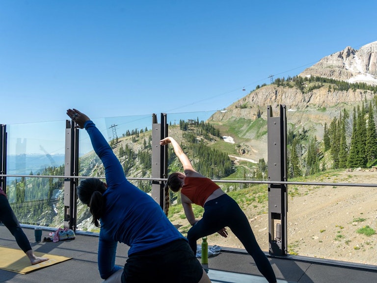 Yoga on the Deck