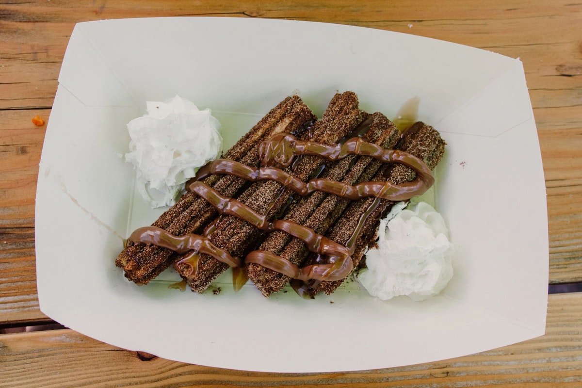 Churros from Tin Can Cantina