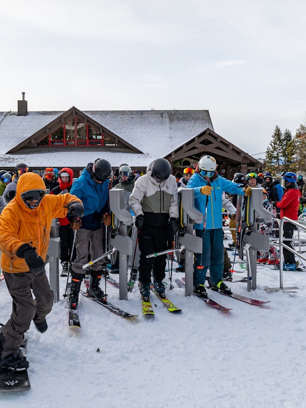 Skiing