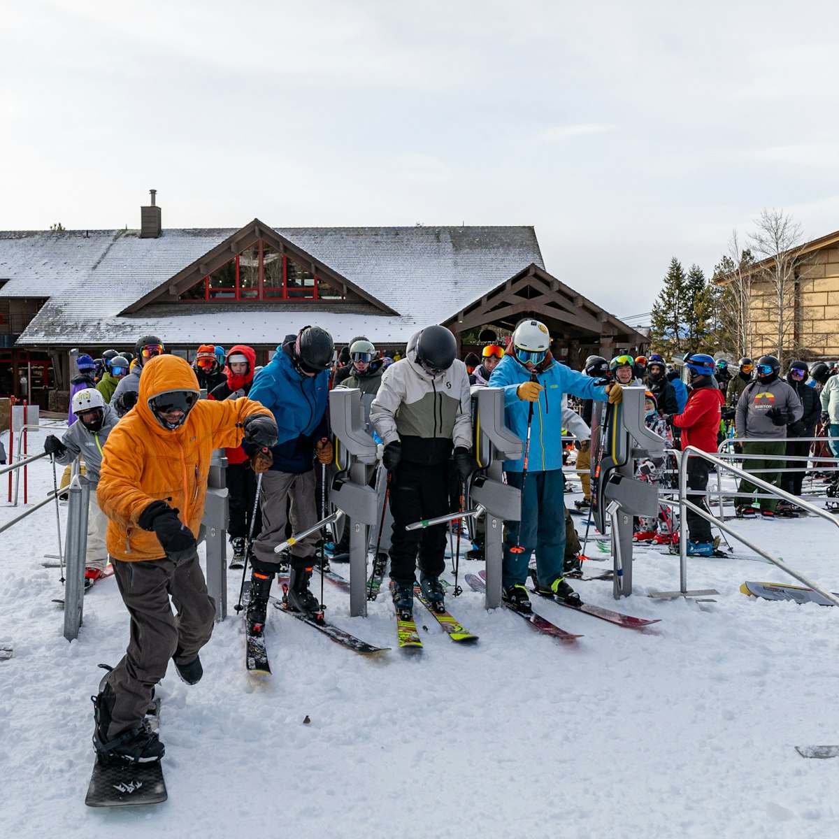 Skiing