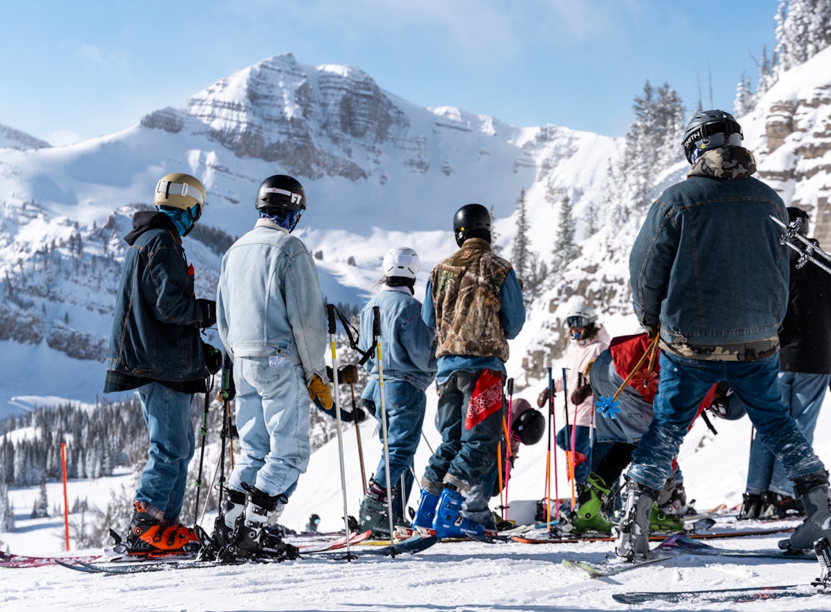 Ski in Jeans