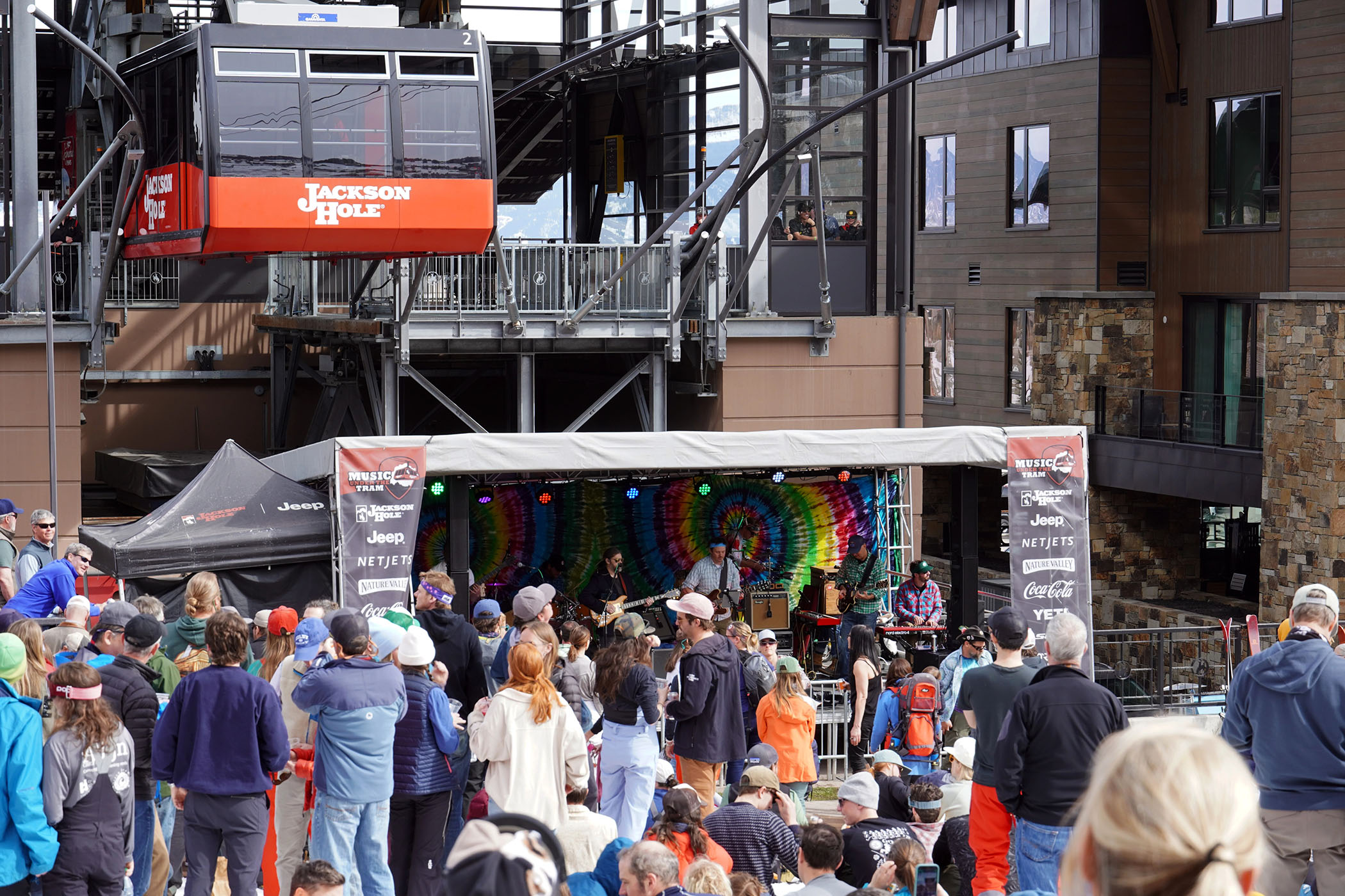 band performing at Road to Rendezvous