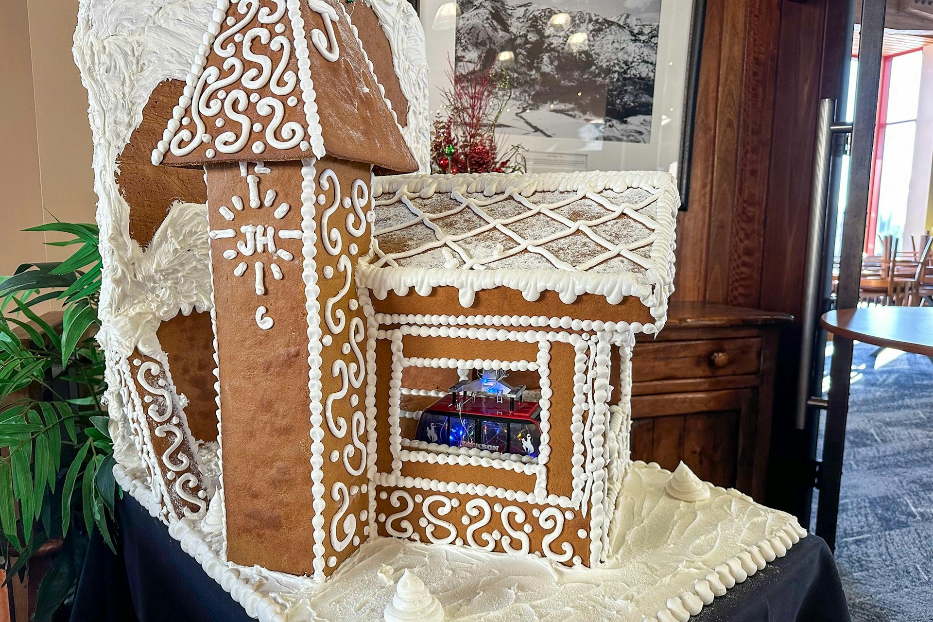 Tram Gingerbread House