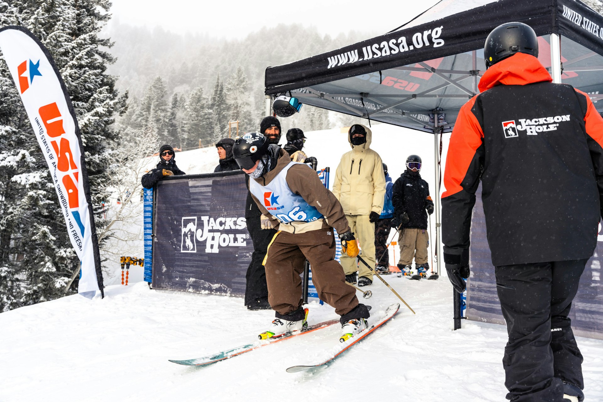 USASA competitor dropping in