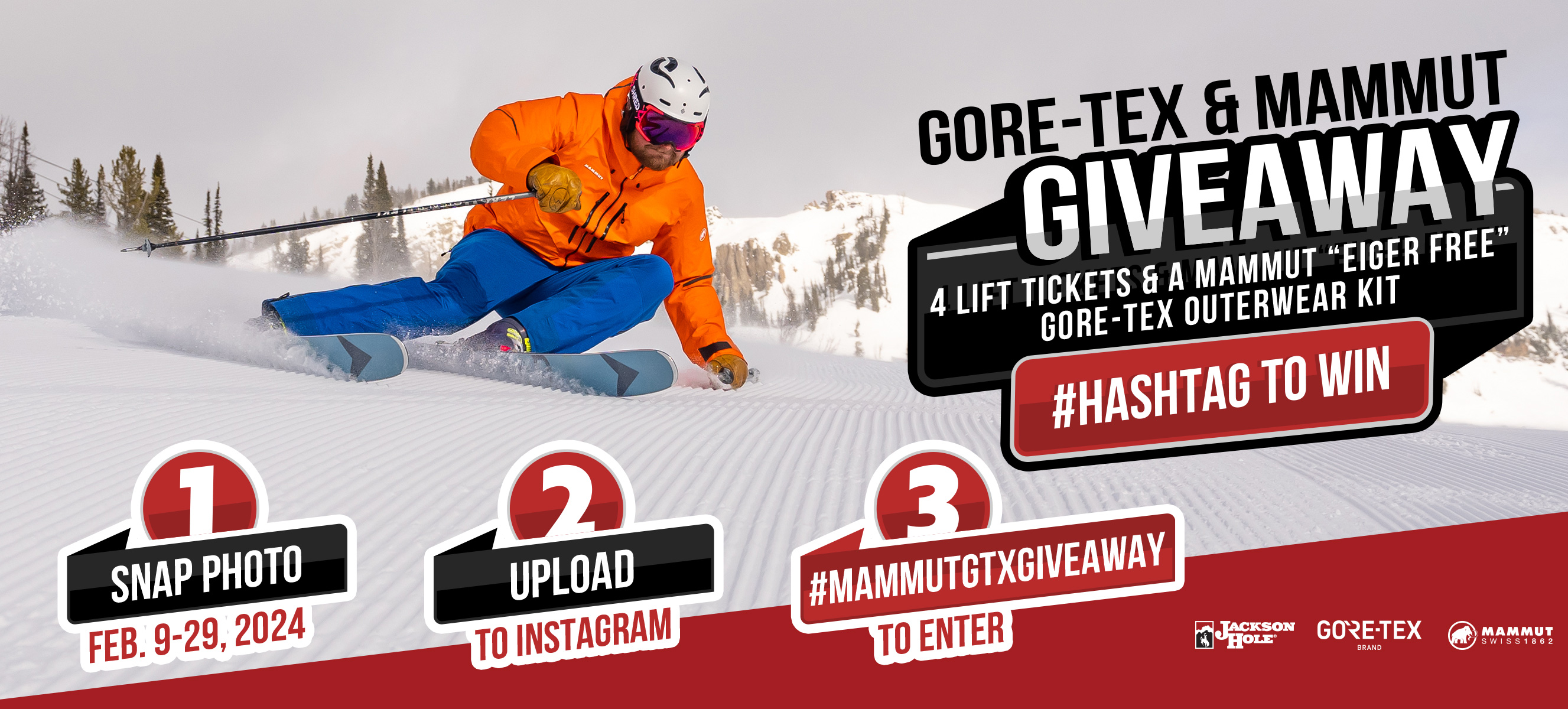 GORE-TEX & Mammut Giveaway poster