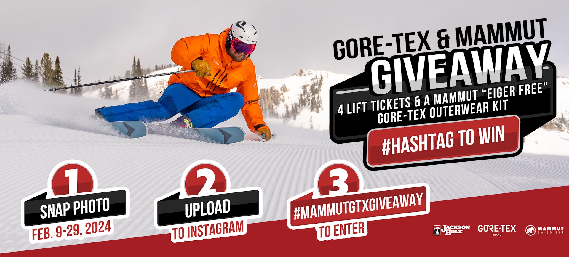 GORE-TEX & Mammut Giveaway poster