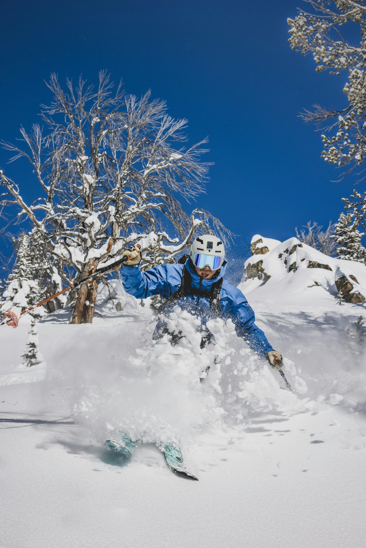 Powder Skiing