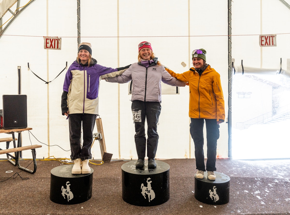 Dick's Ditch podium